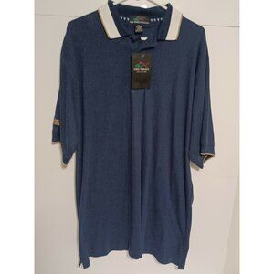 Greg Norman Collection Mens X-Large Golf Polo Shirt Badger Plug Short Sleeve